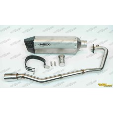 Pô PR2 HEX Titanium Full System GSX R150-S150 / Raider Fi (chính hãng)